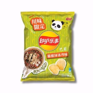 Lay's Potato Chips Sichuan Style Peppercorn Chicken Flavor 70g