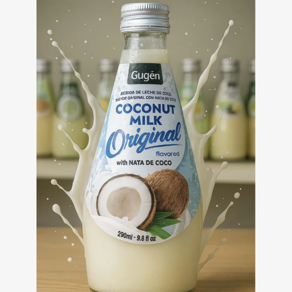 GUGEN Coconut Milk Drink, Original Flavor 9.8 oz