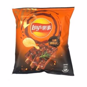 Lay's Potato Chips (Smoked Pork Rib Flavor) 34g