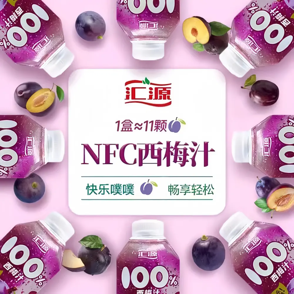 HUIYUAN 100% NFC Prune Juice 170ml