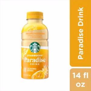 Starbucks Paradise Drink Pineapple Passionfruit + Coconut Milk 414ml