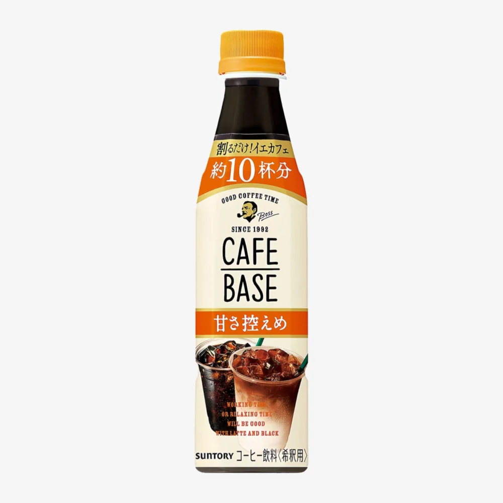 SUNTORY Boss Concentrated Cafe Fine Sugar 340ml
