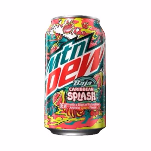 Mountain Dew Baja Caribbean Splash 355ml