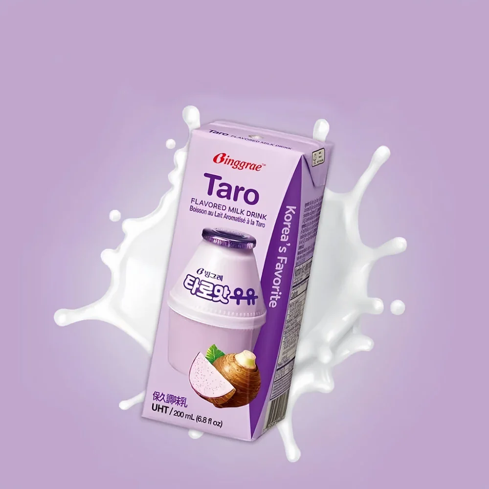 BINGGRAE Taro Milk 200ml
