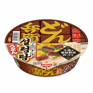 Nissin Donbei Veggie Beef Udon 80g