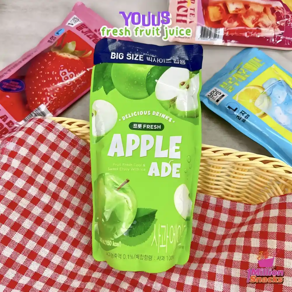 Y24P Apple Ade Pouch Drink 340ml