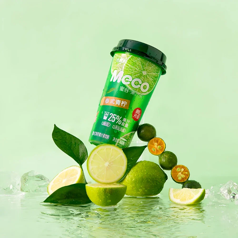 XIANG PIAO PIAO Meco Fruit Tea Thai Lime Flavor 400ml