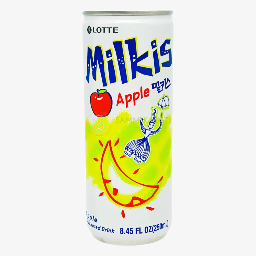 LOTTE Milkis Carbonated Drink (Apple Flavor) 250ml