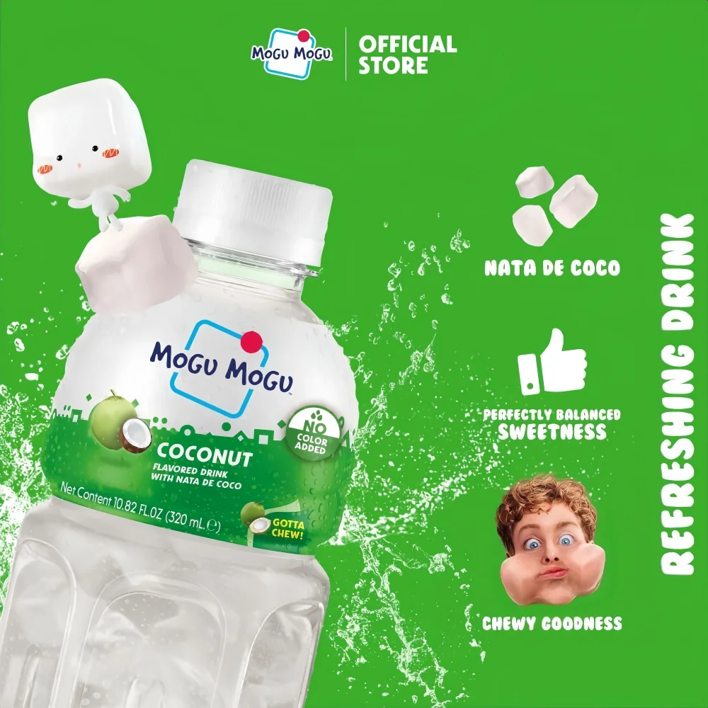 MOGU MOGU Nata de Coco Coconut Flavor Drink 320ml