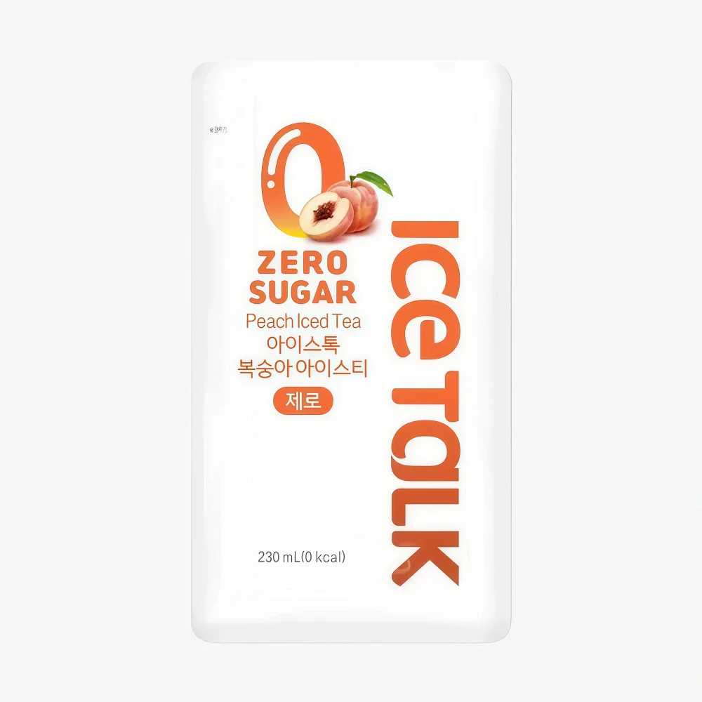 ICETALK Peach Iced Tea (Zero Suagr) 230ml