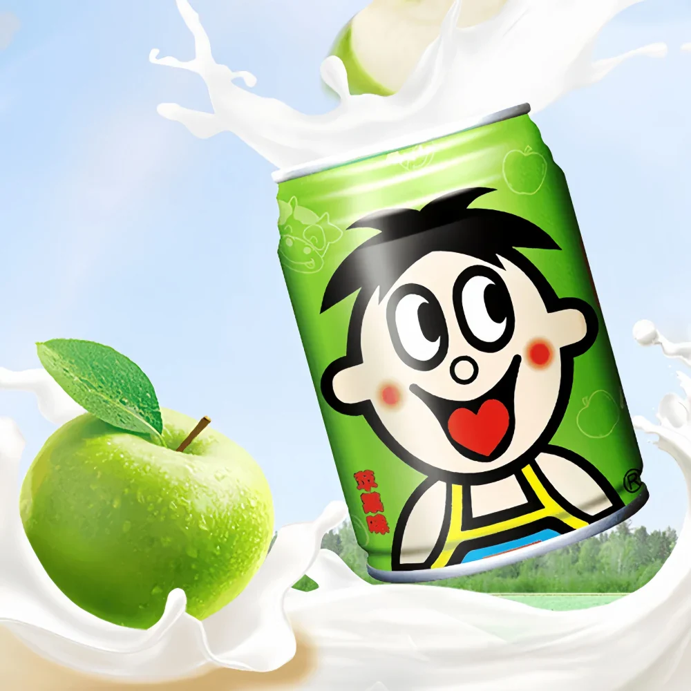 WANT WANT I Milk Apple Flavor 245ml