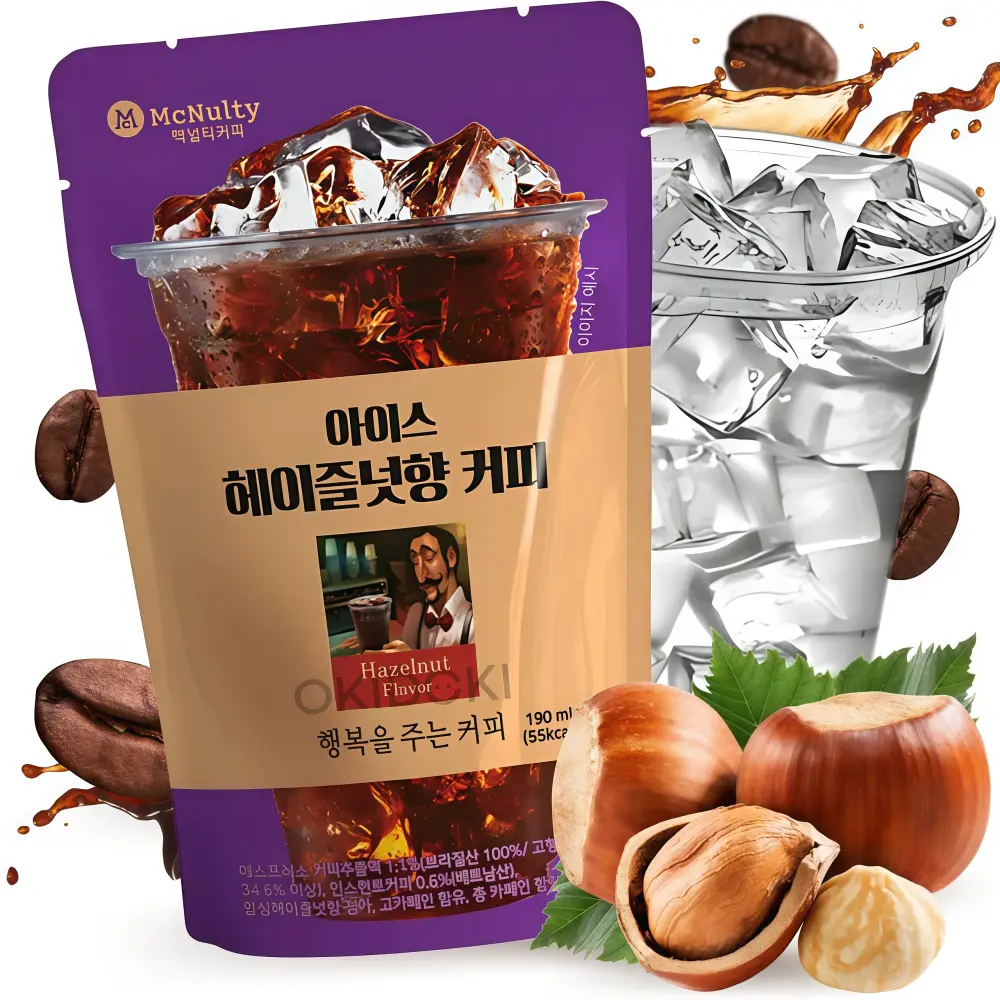 McNulty Iced Americano Hazelnut Pouch 190ml