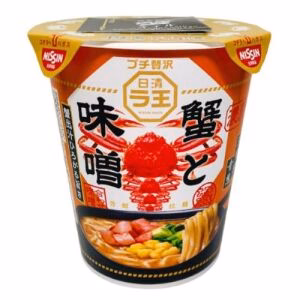 Nissin Cup Noodle Rao Crab Miso Flavor 98g