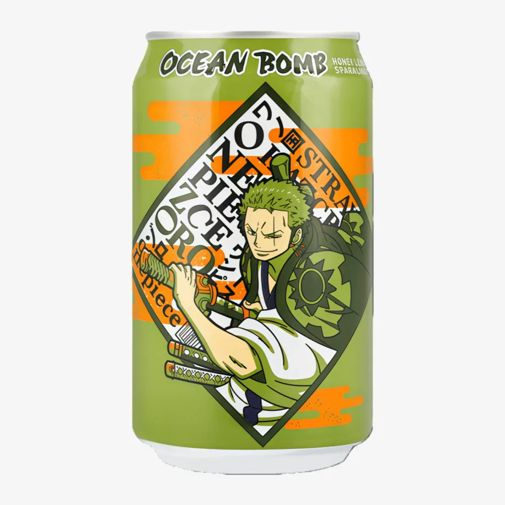 OCEAN BOMB One Piece Sparkling Water (Honey Lemon Flavor) 330ml
