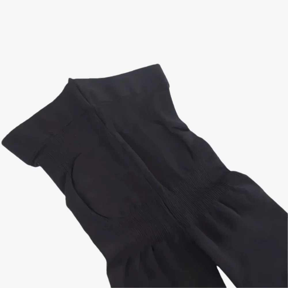 SALUA 900M Black Verb Terry Stockings