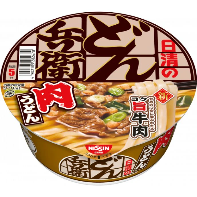 Nissin Donbei Meat Soup Bowl Udon 86g