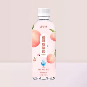 Wahaha Sparkling Water (White Peach Flavor) 425ml