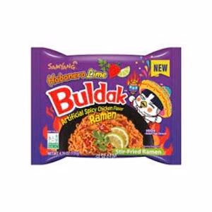 SAMYANG Buldak Hot Chicken Ramen Habanero Lime Flavor 1bag