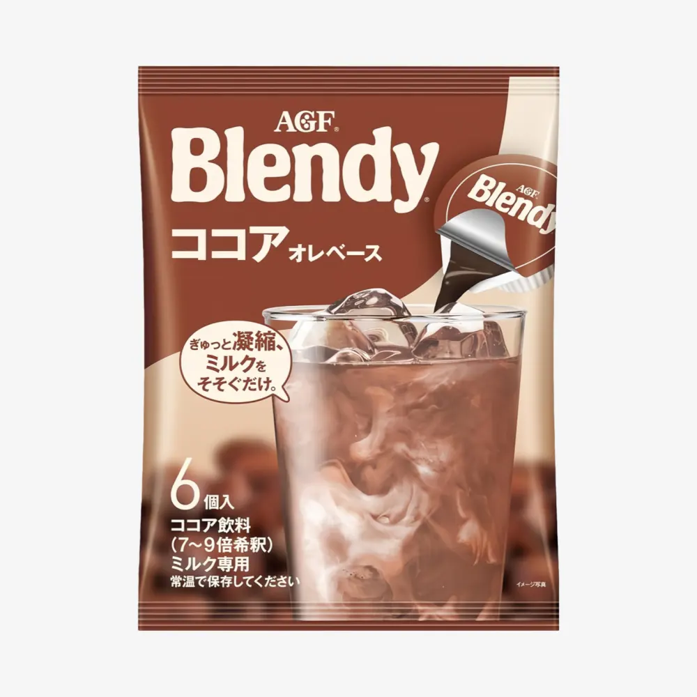 AGF Blendy Potion Coffee - Cocoa Flavor 6 Bags