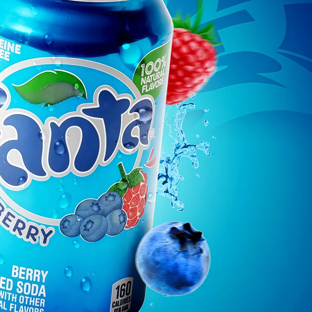 FANTA Mixed Berry Soda (US) 355ml