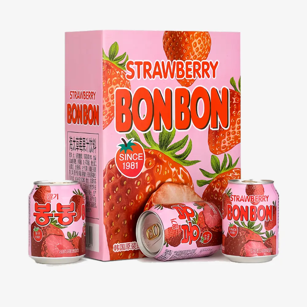 HAITAI Korean Strawberry Juice 238ml*12