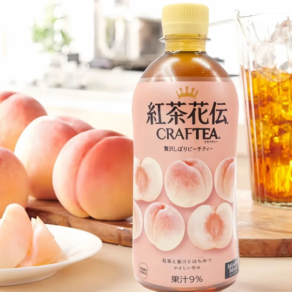 COCA-COLA Craftea Peach Flavour Tea 440mL
