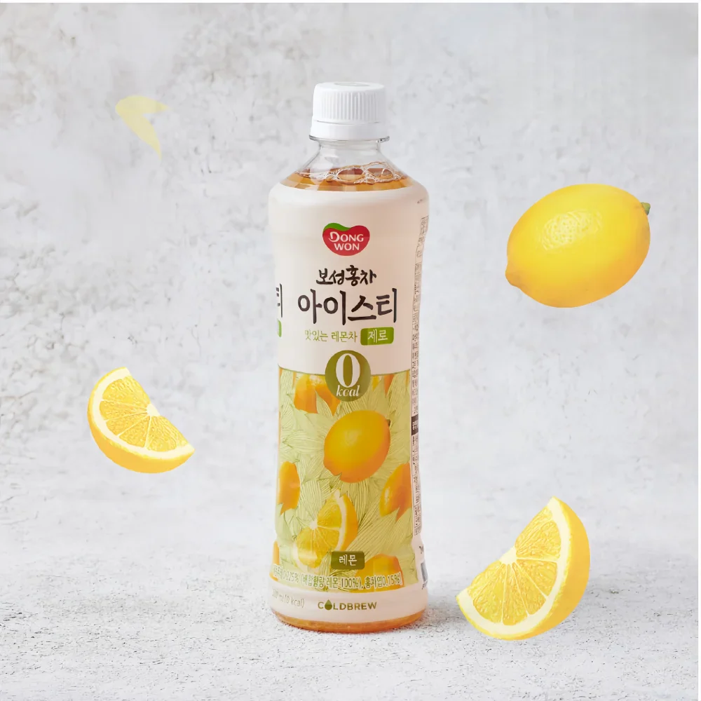 DONGWON BOSUNG Ice Tea Zero Sugar (Lemon) 500ml