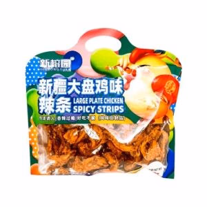 XRY Spicy Beancurd Strips (Large Plate Chicken Flavor) 200g