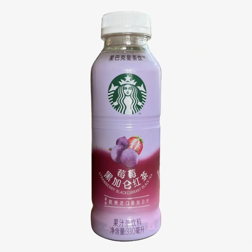 STARBUCKS Black Tea Drink(Strawberry&Blackcurrant Flavor) 330ml