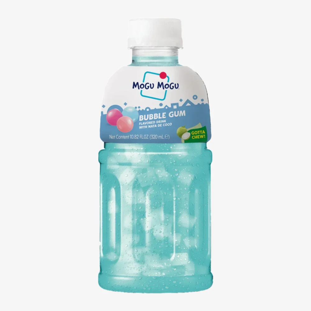 MOGU MOGU Nata de Coco Bubble Gum Flavor Drink 320ml