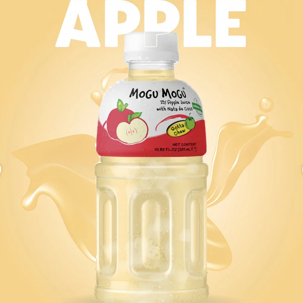 MOGU MOGU Nata de Coco Apple Flavor Drink 320ml