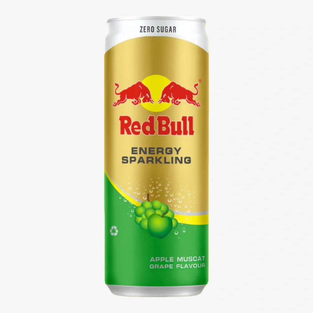 RED BULL Zero Sugar Energy Sparkling Drink (Apple Muscat Flavor) 250ml