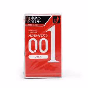 Okamoto 0.01 Zero One Condom 3 pcs