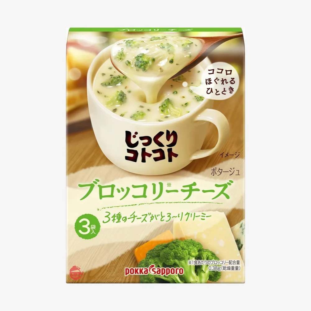 POKKA Sapporo Broccoli Cheese Cream Soup 57g