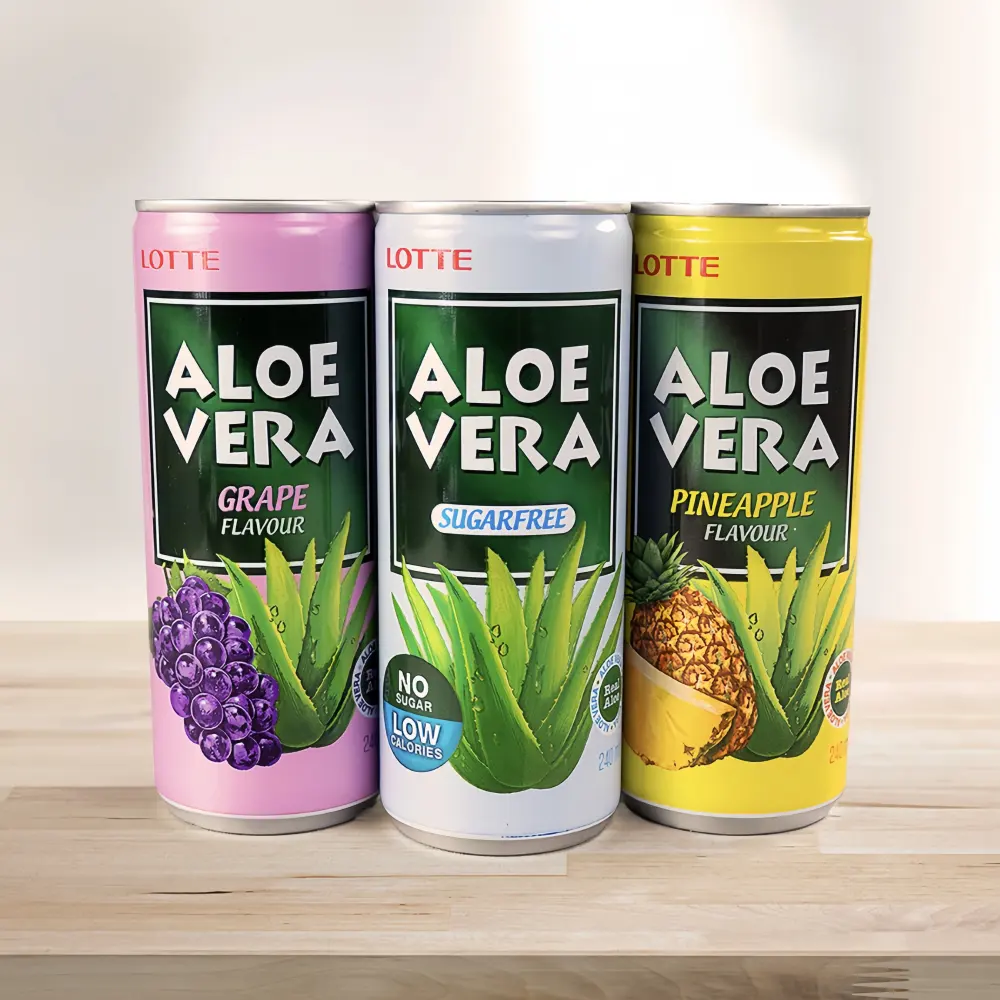 Lotte Aloe Vera Drink (Pineapple) 240ml