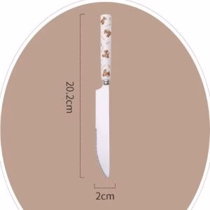Cute Bear Handle Utensil - Knife A