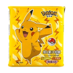 LDXT Pokemon Vitamin C Gummy Can (Lemon & Mango) 75g