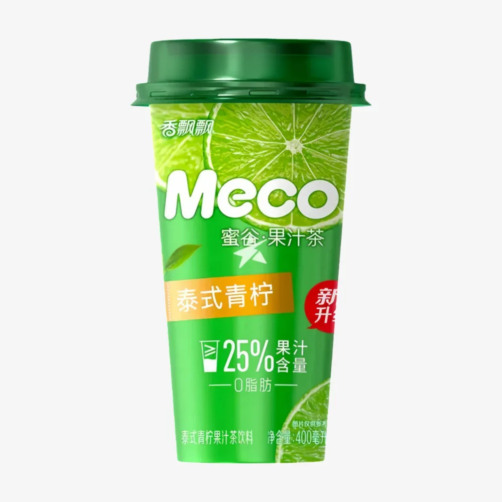 XIANG PIAO PIAO Meco Fruit Tea Thai Lime Flavor 400ml