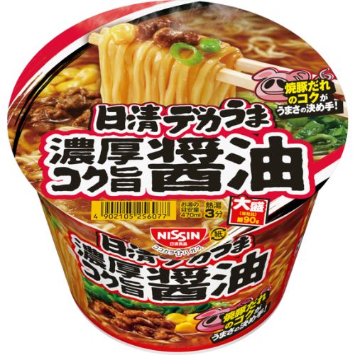 Nissin Noodle Dekauma Pork Soy Sauce Flavor 116g