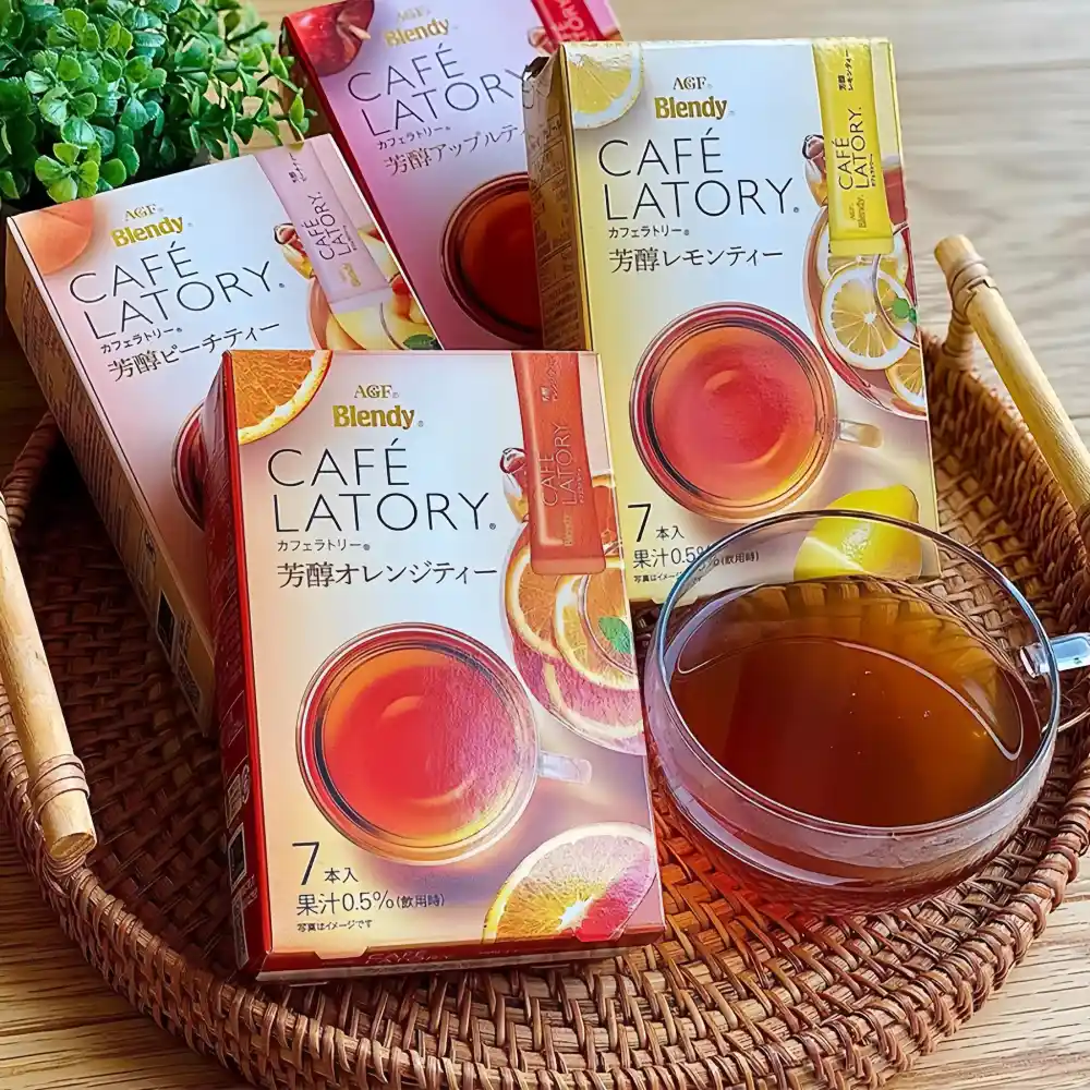 AGF BLEBDY CL TEA( PEACH FLAVOR)