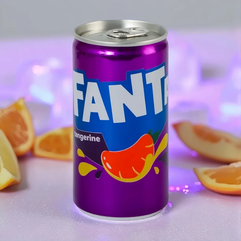 FANTA Soda Drink (Berries Flavor) (Iraq) 185ml