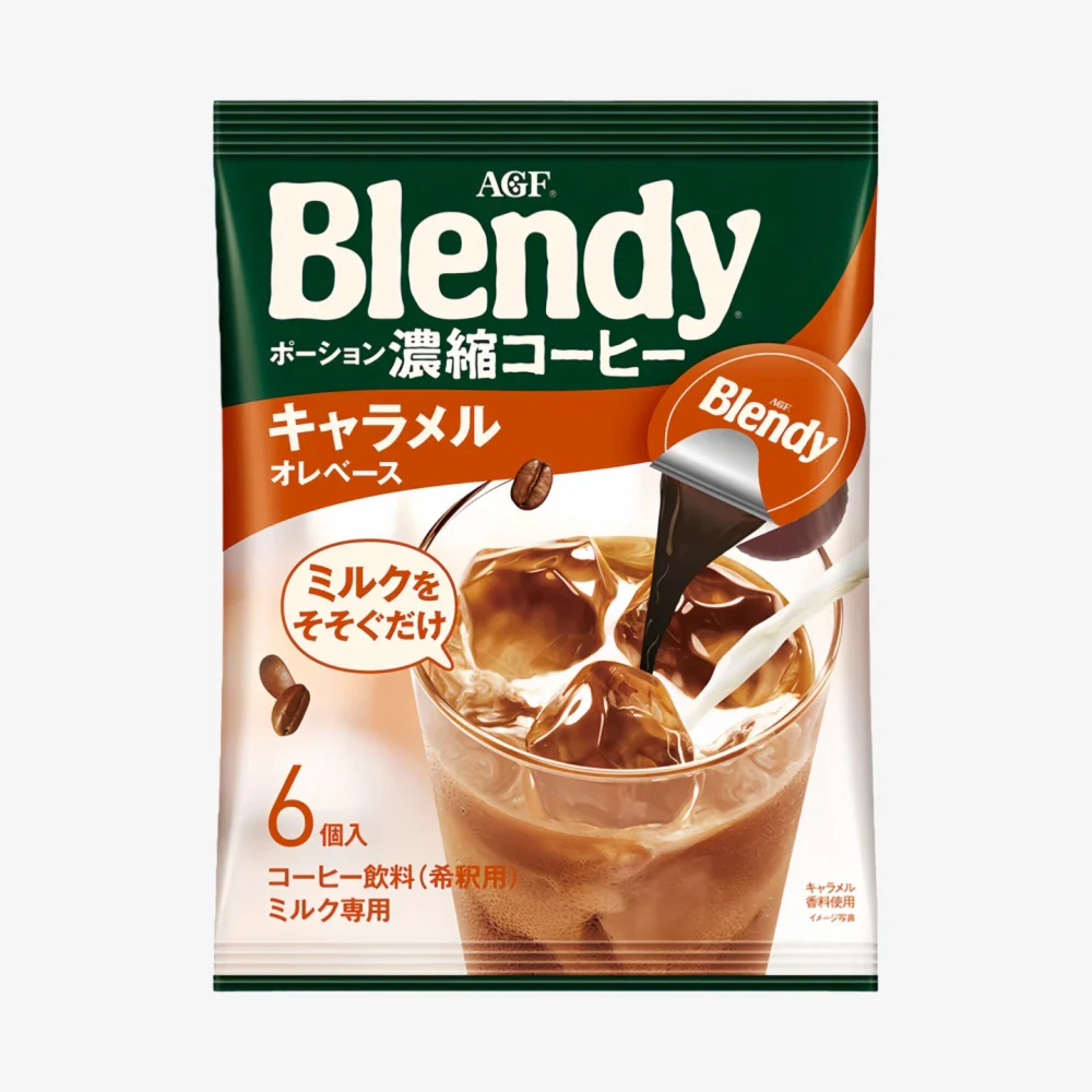 AGF Blendy Potion Coffee Caramel Flavor 108g
