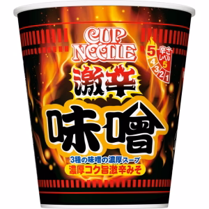 NISSIN Big Cup Noodle Spicy Miso Flavor 108g