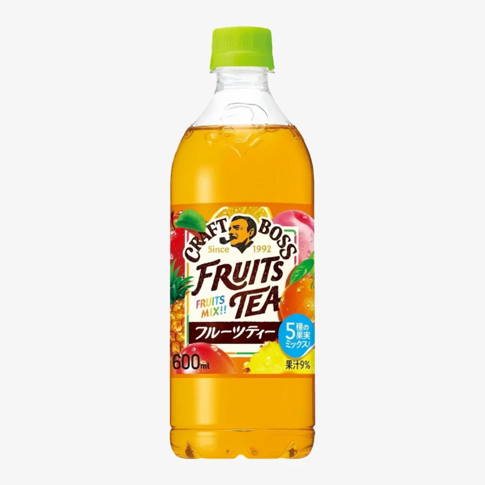 SUNTORY Craft Boss Fruit Tea Peach Mango Flavor 600ml