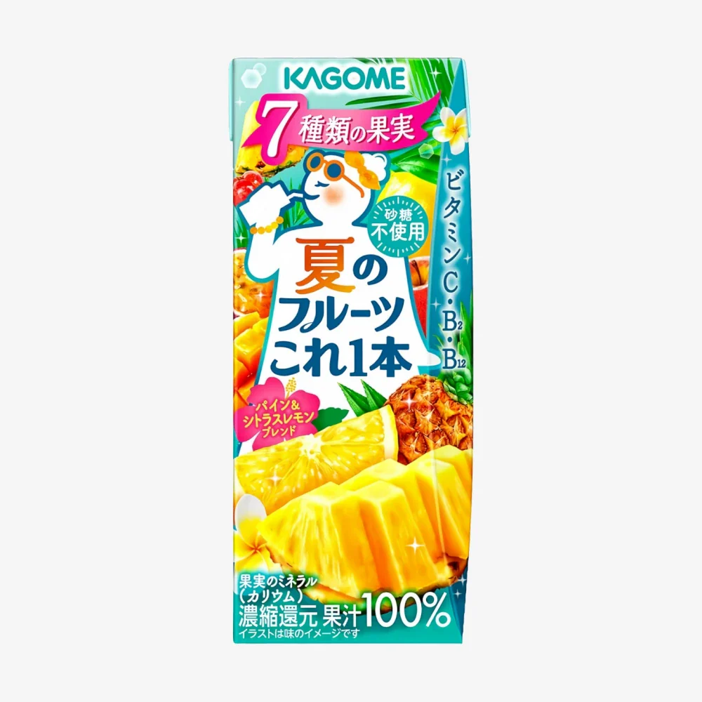 KAGOME Summer Pineapple Citrus Mixed Fruit Juice 200ml