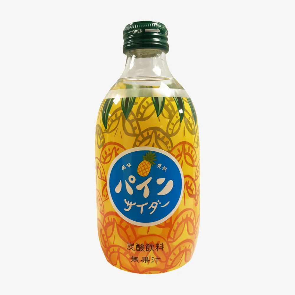 Beverage Tomomasu Carbonated Pineapple Juice 300ml