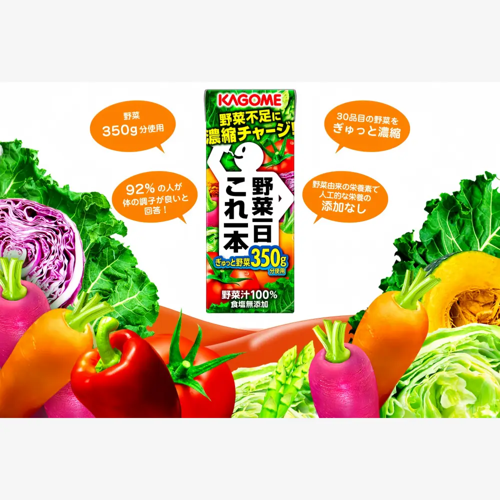 KAGOME Daily Mixed Vegetable Juice 200ml