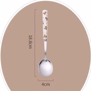 Cute Bear Handle Utensil - Spoon A