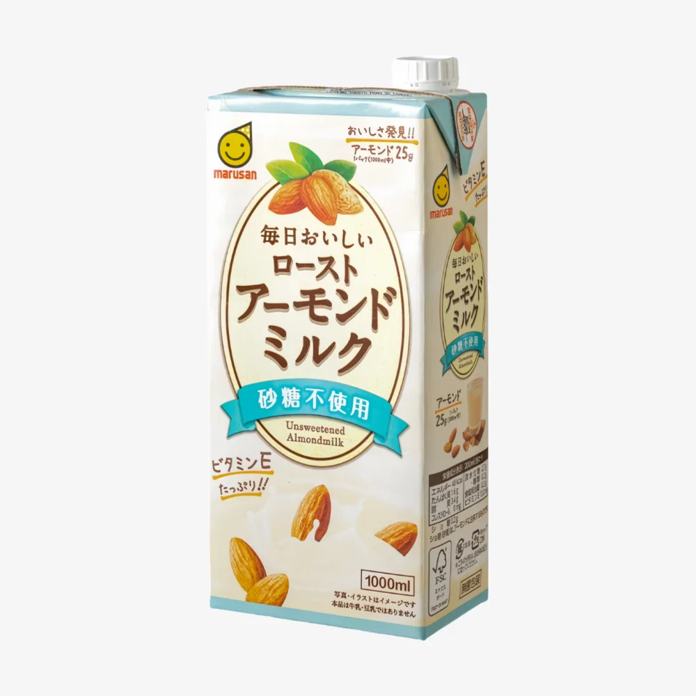 MARUSANAI Almond Milk No Sugar 1L
