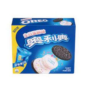 Oreo Sandwich Cookie Birthday Cake Flavor 388g